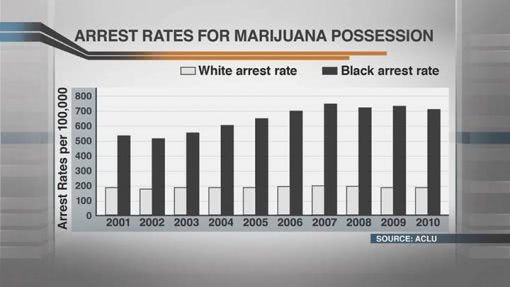 Race in Drug Arrests image