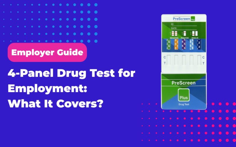 4-Panel Drug Test for Employment