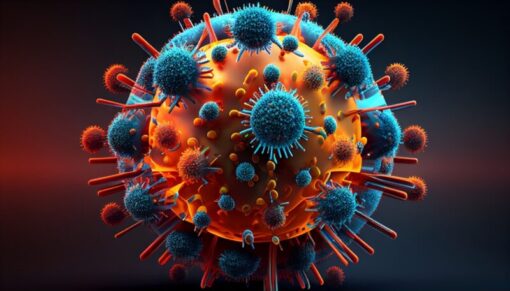 3D coronavirus and influenza virus model for infectious disease preparedness planning