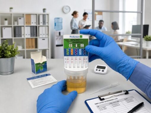 Point-of-care workplace urine drug test using PreScreen Plus multi-panel dip card