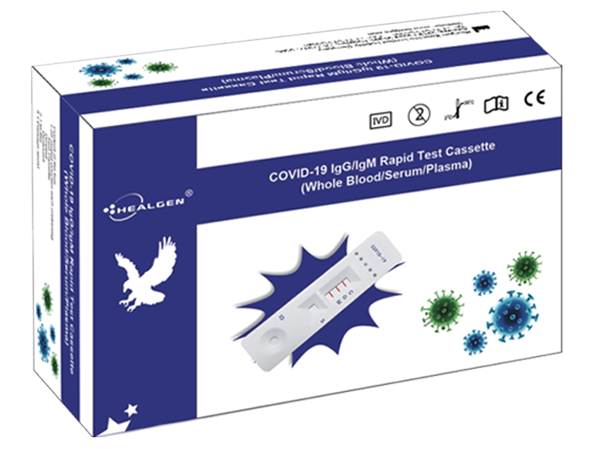 COVID-19 IgG/IgM Rapid Test Cassette (Whole Blood/Serum/Plasma)