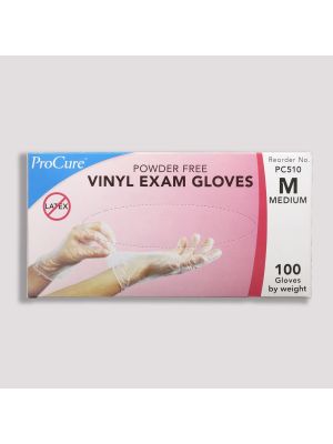 Powder Free Vinyl Gloves - Medium