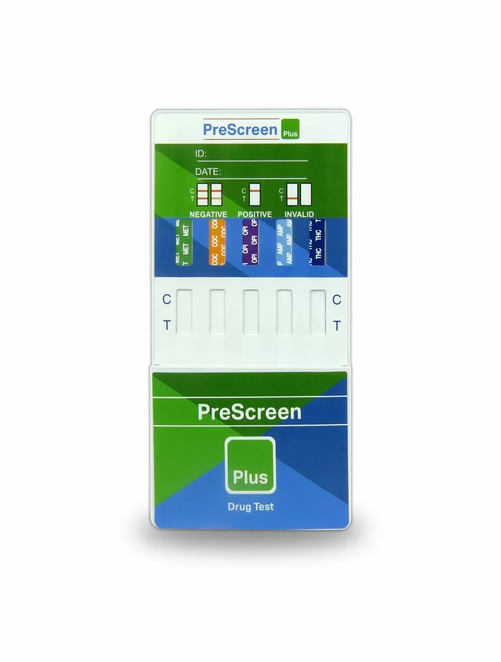 Four Panel PreScreen Plus Dip Card (CLIA Waived)