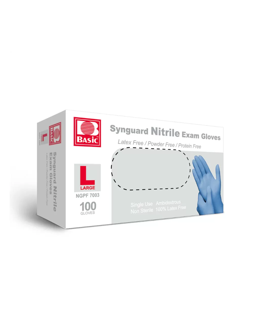 Medical Exam Gloves - L