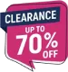 Up to 70% Off