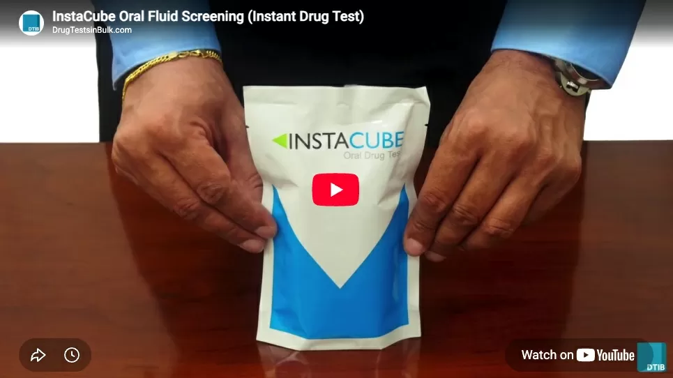 InstaCube Saliva Drug Test Video Tutorial