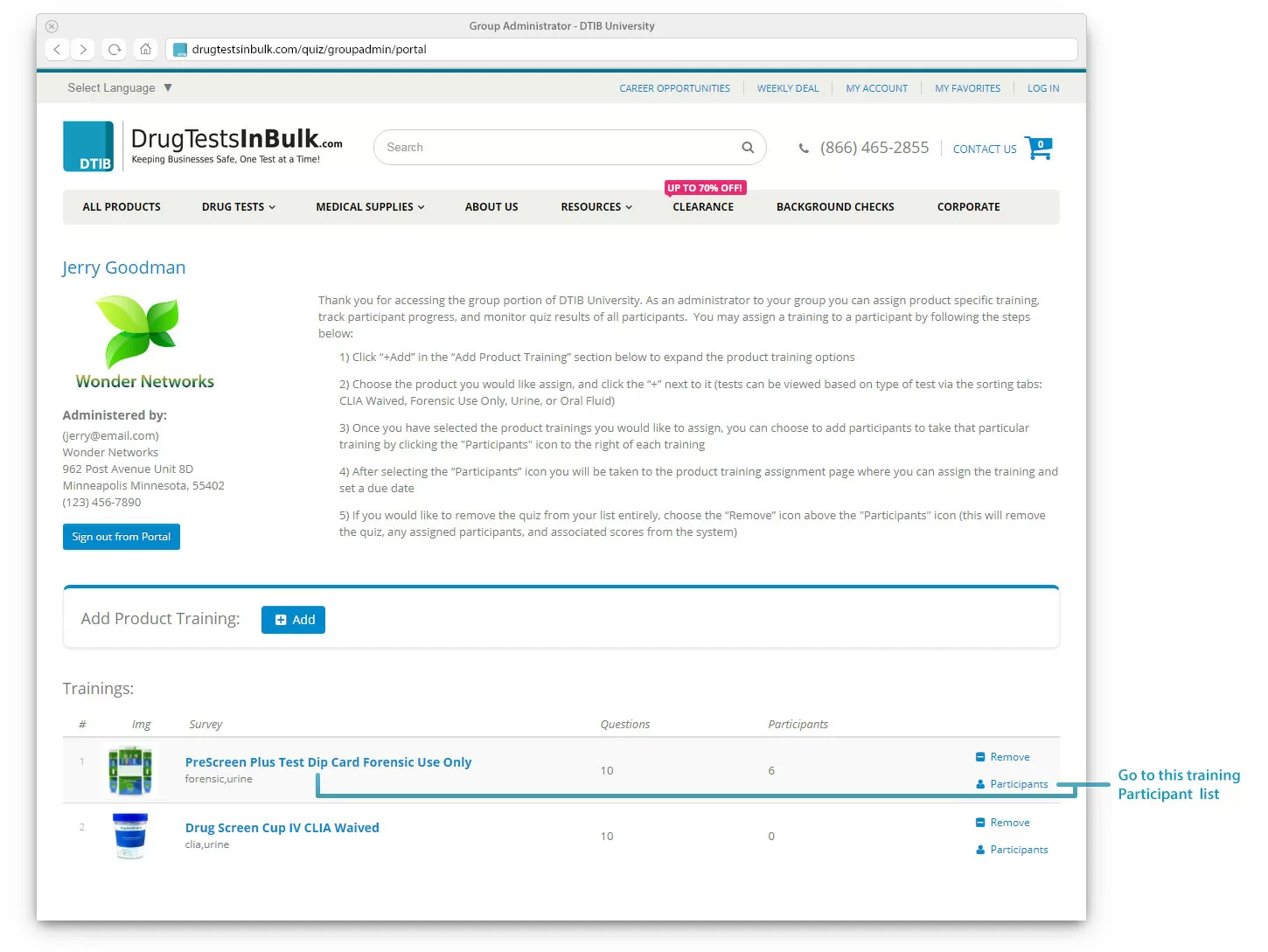 Group Administrator - DTIB University
