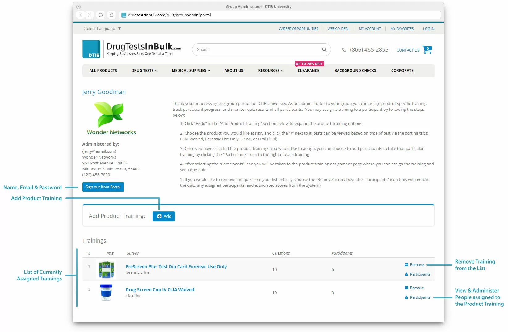 Group Administrator - DTIB University